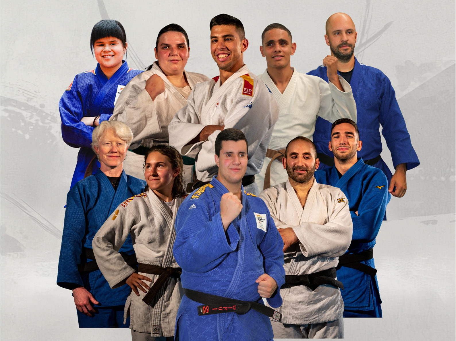 El Navarro Iñigo Gerboles, en el Campeonato de Europa de Judo Paralímpico. Alemania 15-08-26